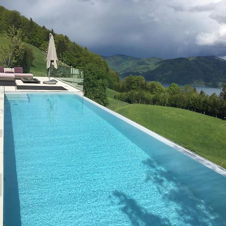 Attersee Luxury Design Villa With Dream Views, Large Pool And Sauna Нусдорф-ам-Аттерзе Екстер'єр фото