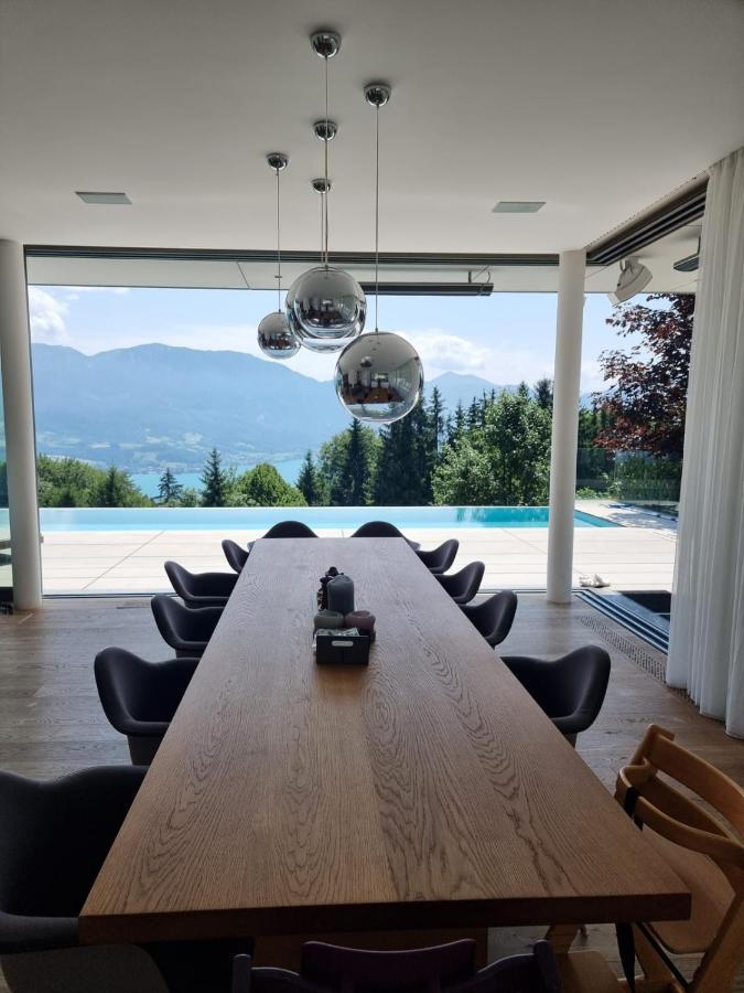 Attersee Luxury Design Villa With Dream Views, Large Pool And Sauna Нусдорф-ам-Аттерзе Екстер'єр фото